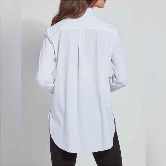 Lysse Schiffer Button Down Shirt sz M - Picture 5 of 9